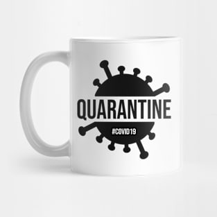 Quarantine black Mug